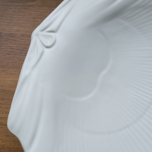 Etruria & Barlaston Wedgewood Shell Serving Plate 11" Nautilus Satin - Picture 3 of 11